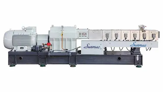 機能性マスターバッチ用90kW押出機