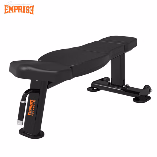 調整可能なフラットベンチプレスマシン、ジムプレートロードマシンを提供するフィットネス機器工場