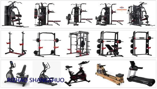 業務用水平ウェイトベンチプレスフィットネスマシン調節可能なフラットベンチ